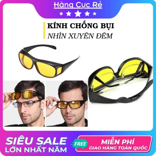 Giá bán Mắt kính chống loá nhìn ban đêm kính chống bụi HCR-Dision - Shop Hàng Cực Rẻ
