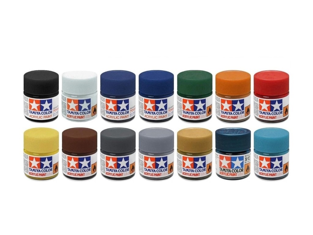 SƠN MÔ HÌNH TAMIYA - ACRYLIC PAINT X-1 ~ X19 (BÓNG/GLOSS)