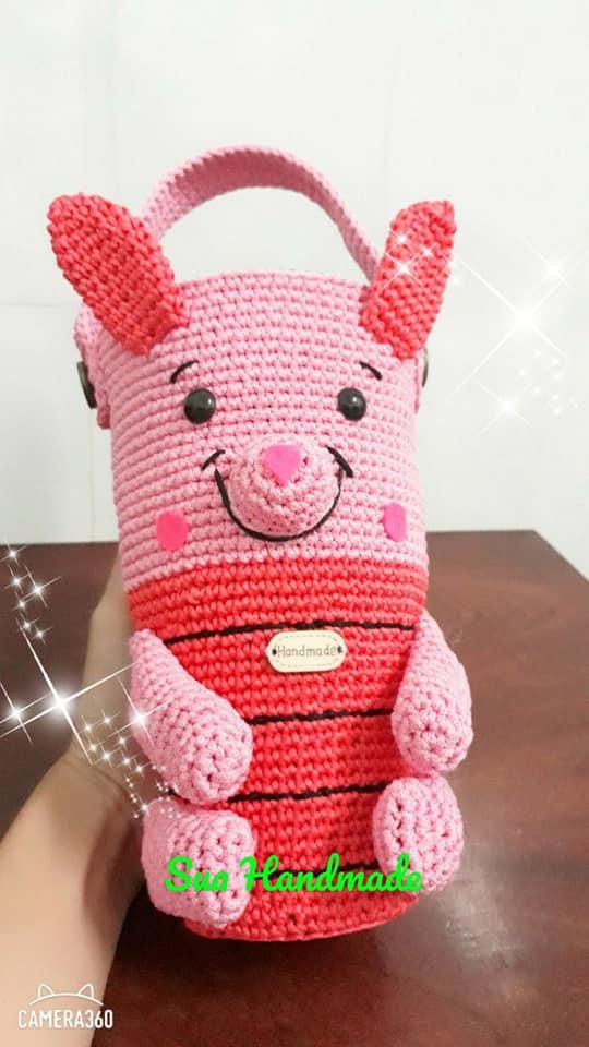 Túi đựng ly giữ nhiệt handmade