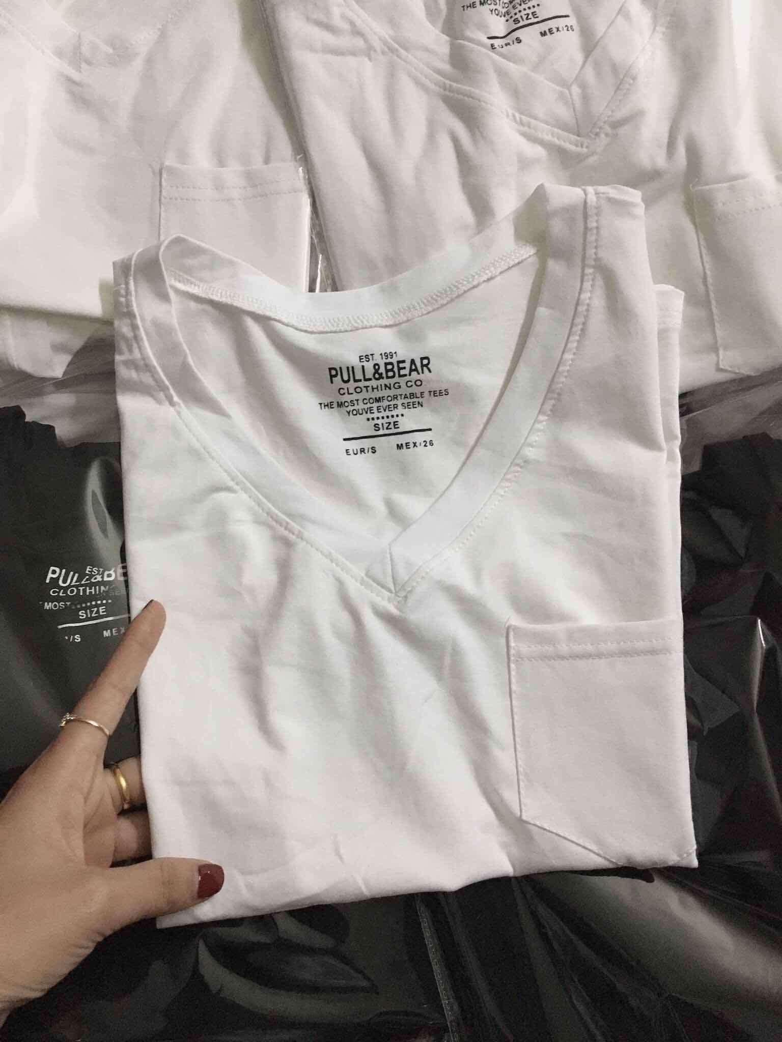 ÁO Pull & Bear 100% Cotton