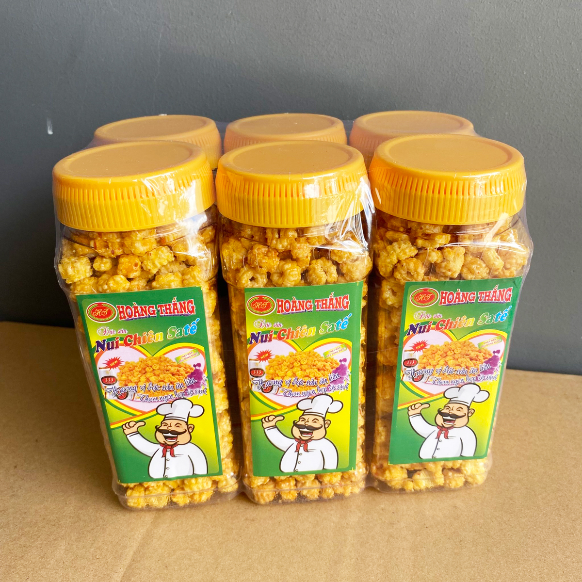 Snack Nui Chiên Satế Hoàng Thắng