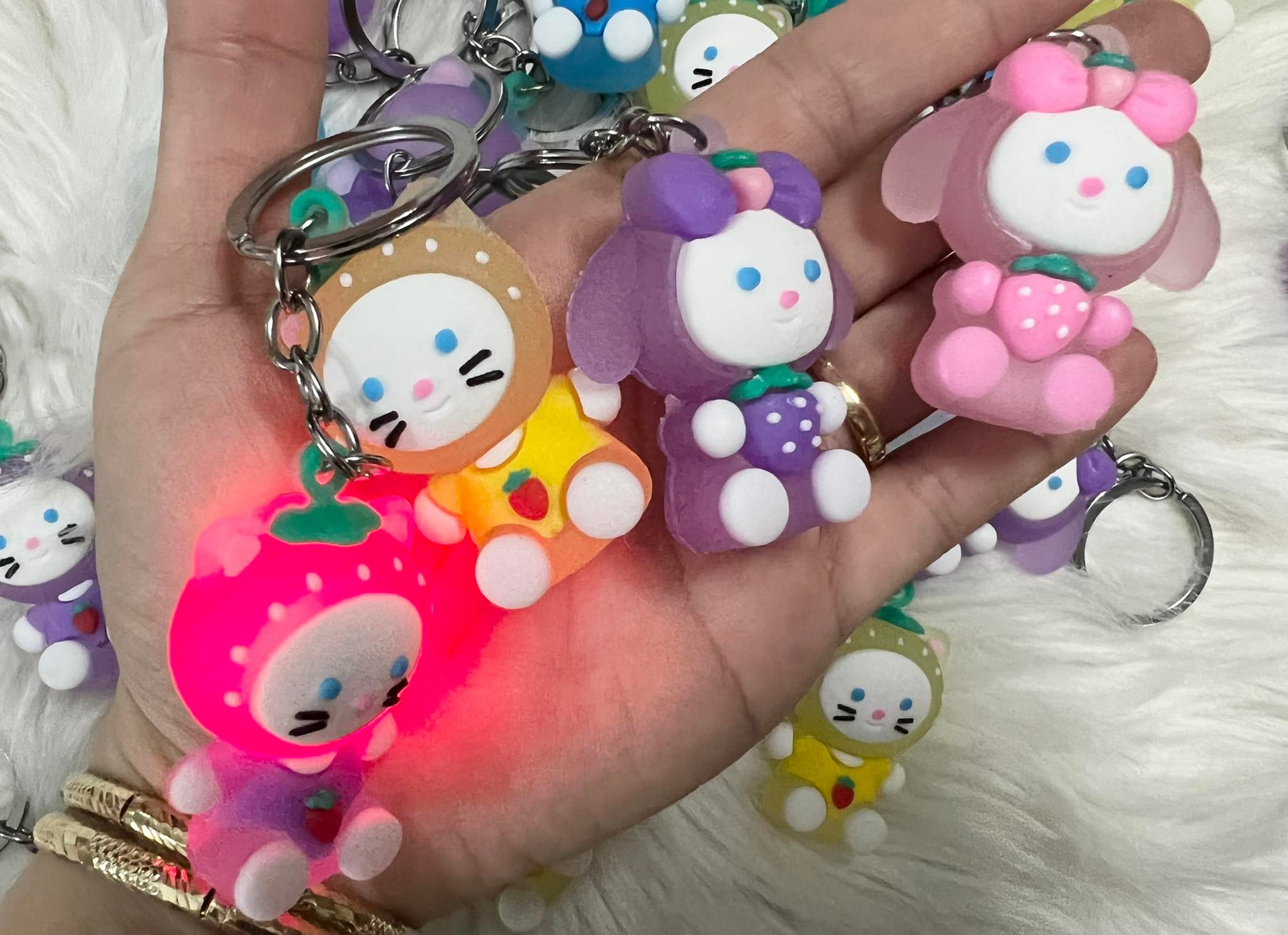 Móc khoá đèn nhấp nháy