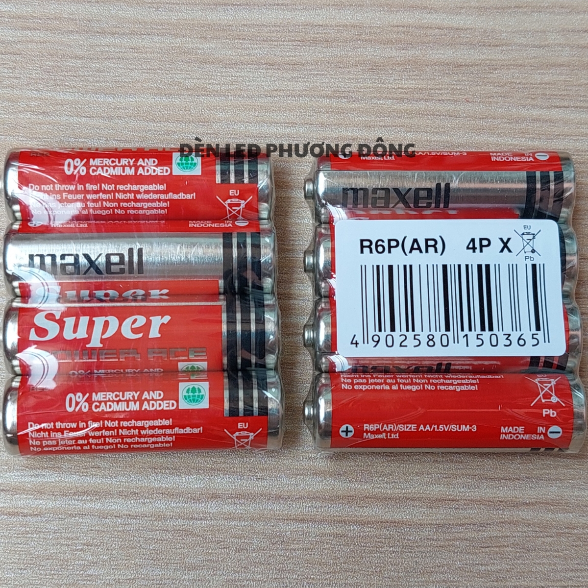 Pin AA - AAA Pin tiểu Super Maxell Đỏ 1.5V
