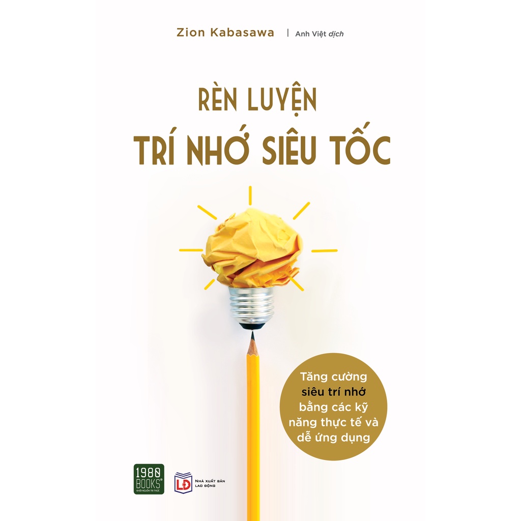 Sách - Rèn Luyện Trí Nhớ Siêu Tốc - 1980Books