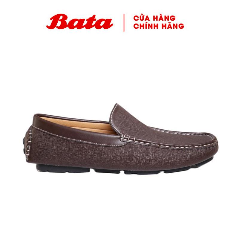 Giày Lười Nam Màu Nâu Bata 851-4511