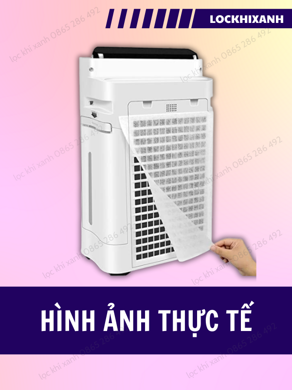 Màng lọc thô chắn bụi cho máy lọc không khí Sharp