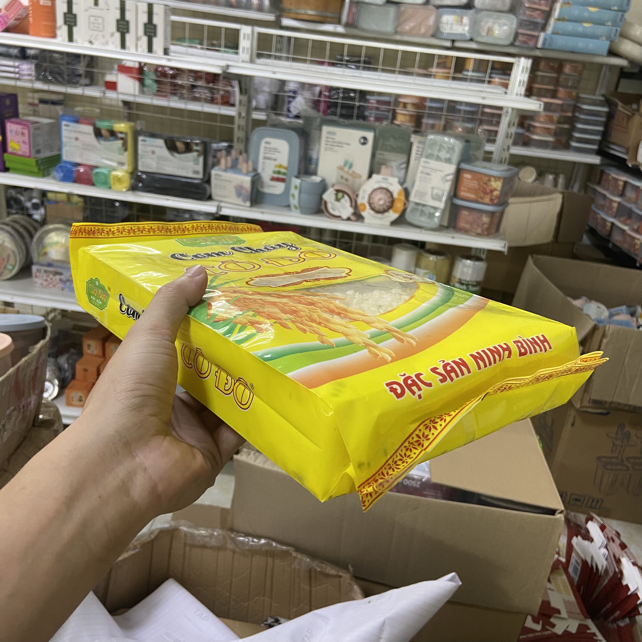 Cơm cháy Cố Đô Túi 200g thơm ngon giòn rụm - Đặc sản Ninh Bình