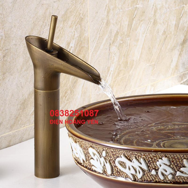 [HCM]Vòi rửa lavabo đồng nghệ thuật LV7014 – Phong cách retro chịu lực chịu nhiệt tốt độ bền cao chất liệu đồng cao cấp bền bỉ.
