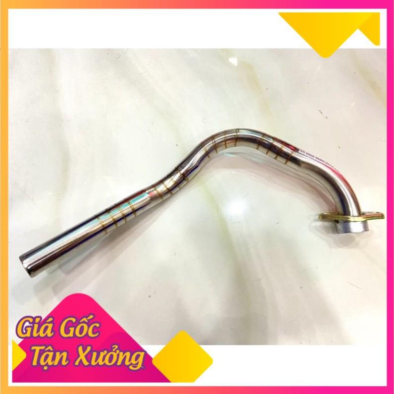 Cổ pô inox xe vva, ex155 hàn nhiều khúc cổ ra 32ly