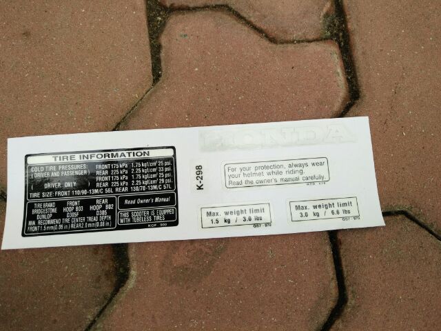 Tem xe dylan 150 chư nổi hàng nhập Thái Lan
