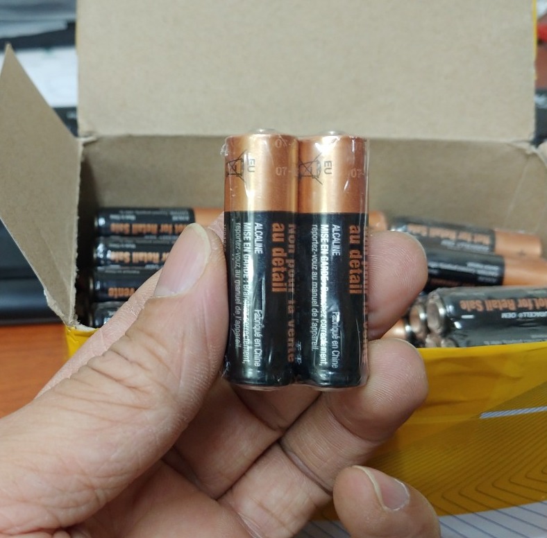 Vỉ 2 viên Pin Alkaline AA và AAA Duracell