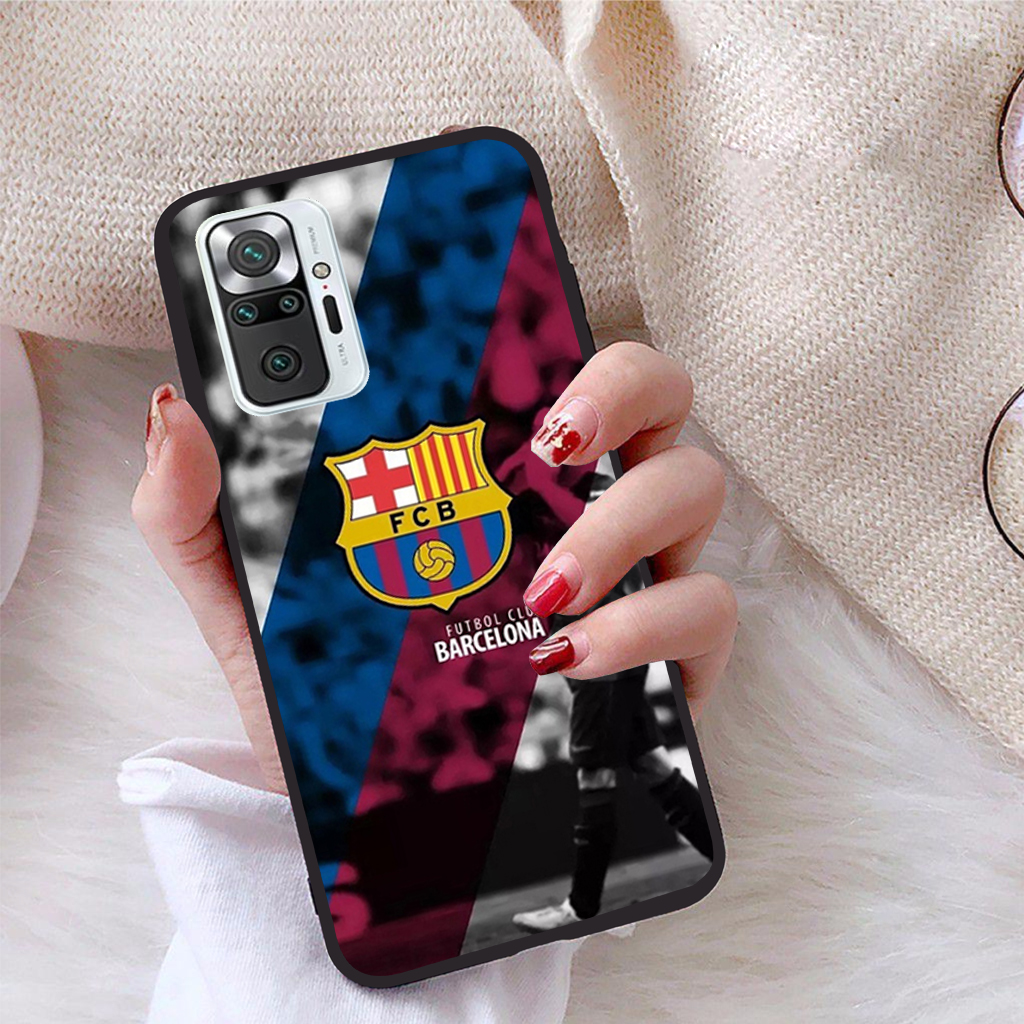 Ốp lưng Xiaomi Redmi Note 10 Pro Max viền dẻo TPU BST CLB Bóng Đá