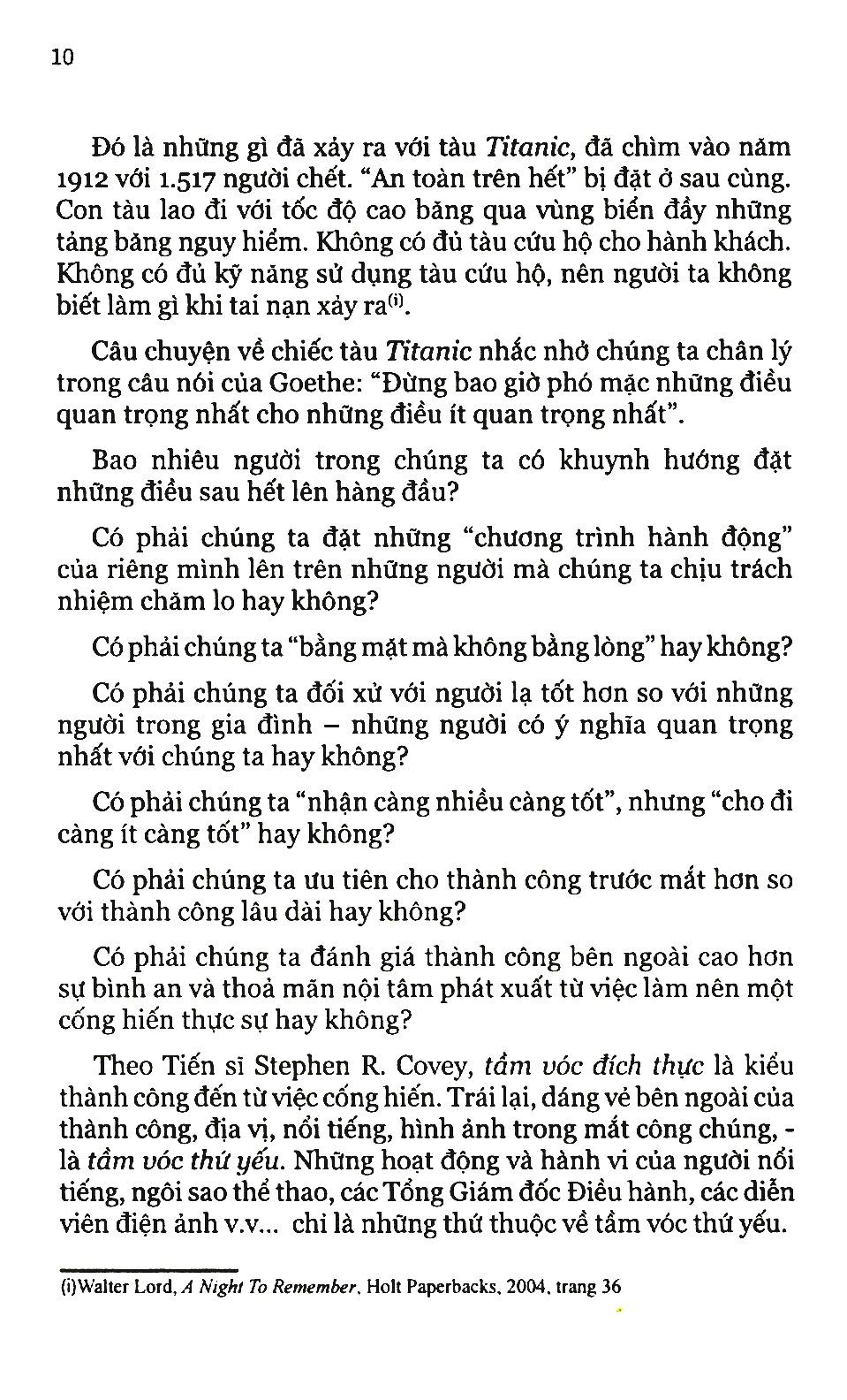 Tầm Vóc Đích Thực - Tú Ân,Stephen R. Covey