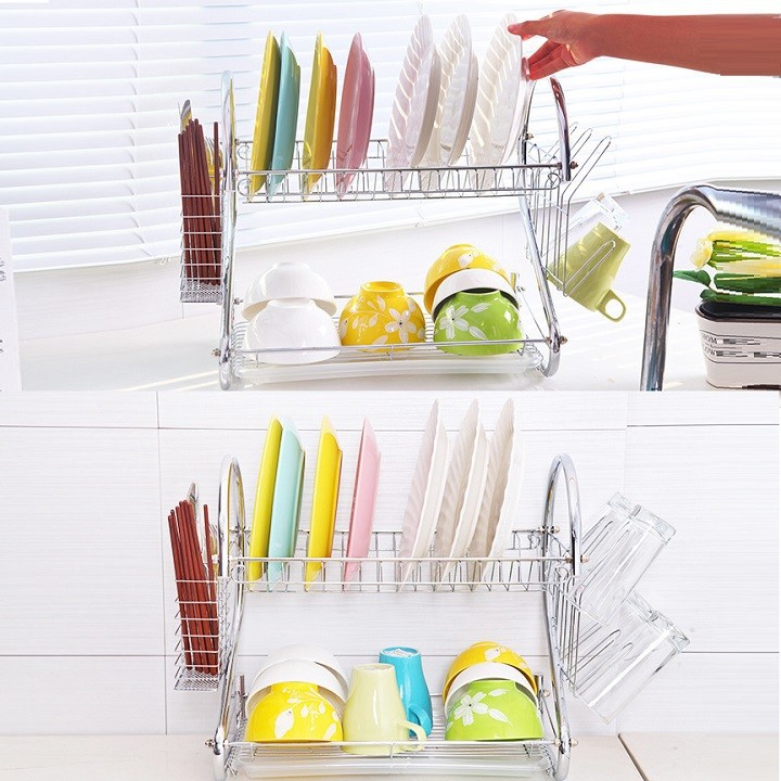 [HCM]kệ đựng chén bát inox - kệ đựng chén bát inox
