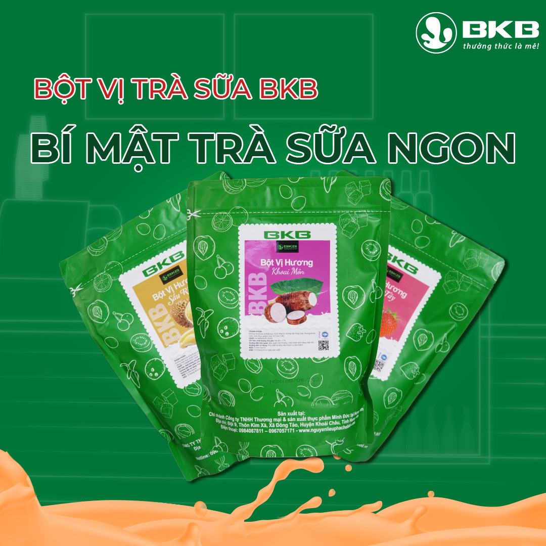 Bột vị pha trà sữa BKB 200g (Tách từ túi 1kg)
