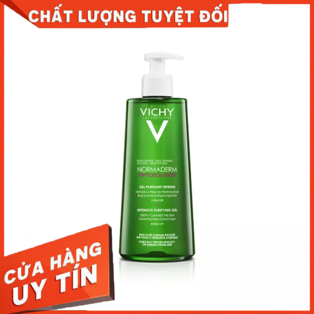 [HCM]Sữa rửa mặt VICHY Normaderm Phytosolution Intensive Purifying Gel