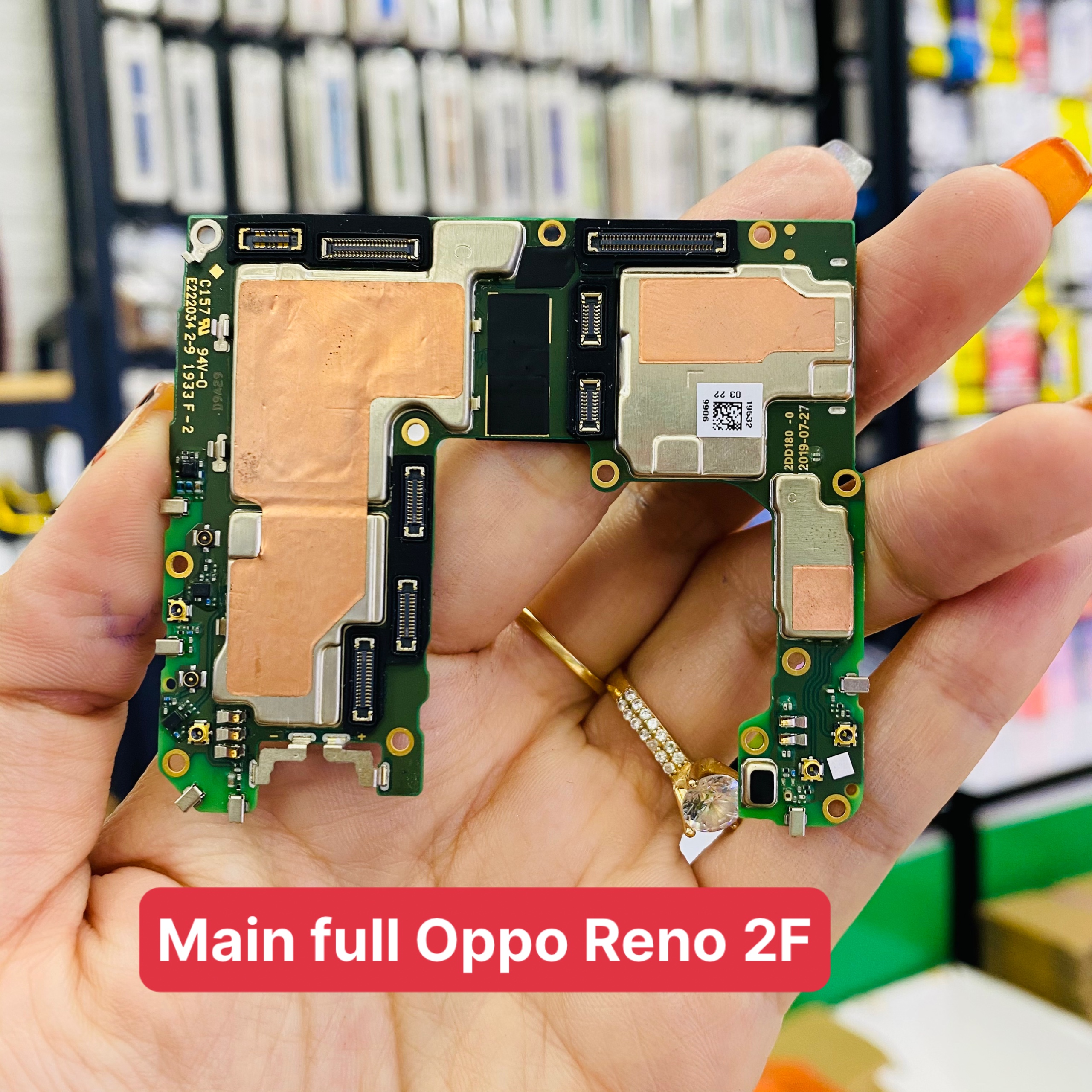 Mainboard Oppo Reno 2F CPH1989  đủ chức năng full zin linh kiện, main bo mạch Oppo Reno 2F CPH-1989 bao test đổi trả
