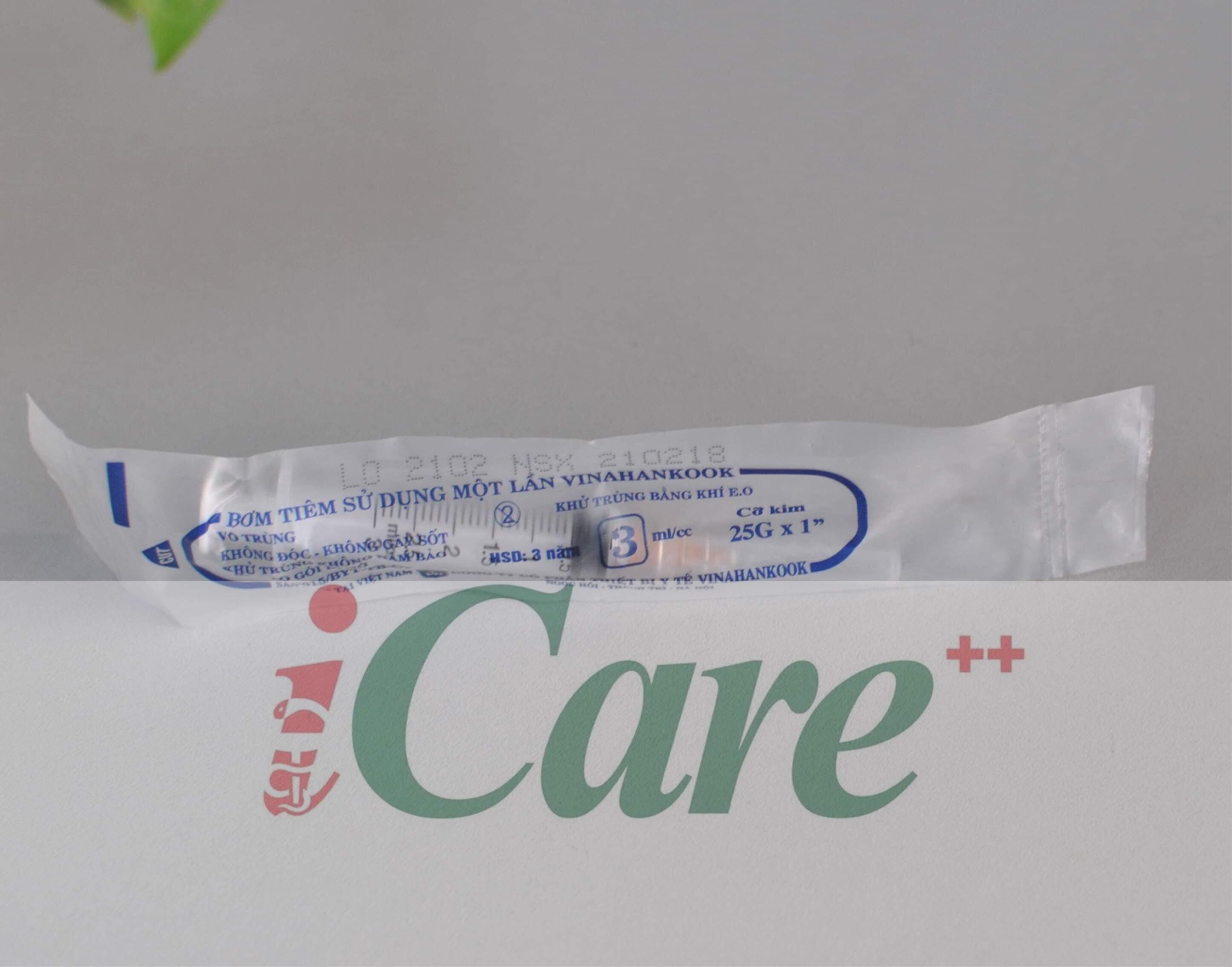 COMBO 5 BƠM TIÊM TIỆT TRÙNG 5ML VINAHANKOOK