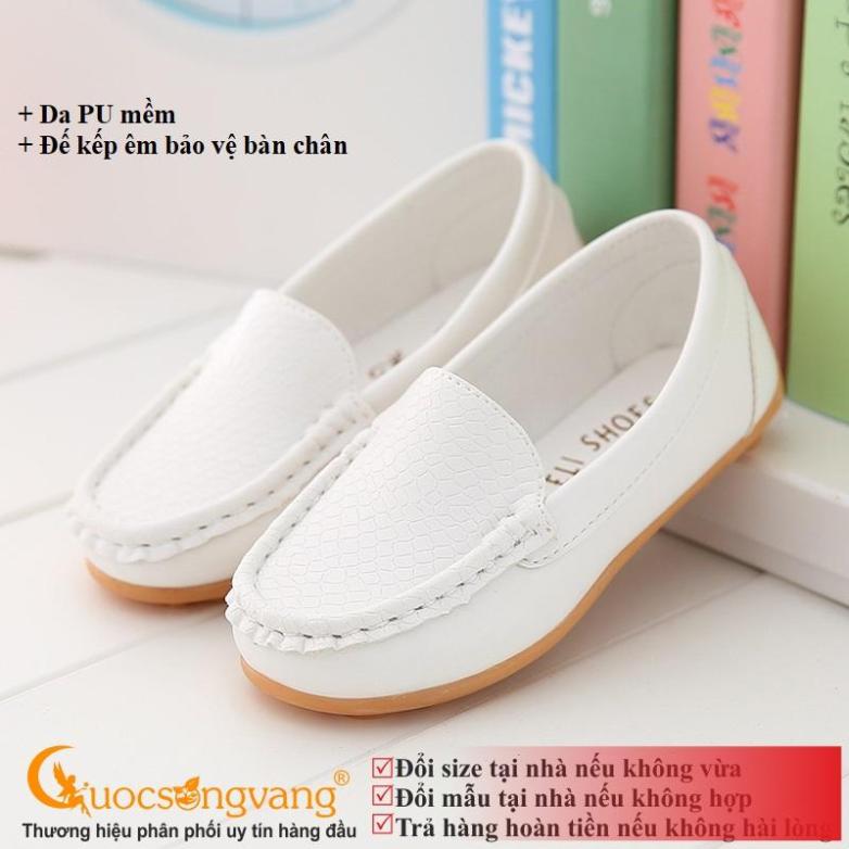 Giày mọi bé trai giày da bé trai GLG105 giá rẻ
