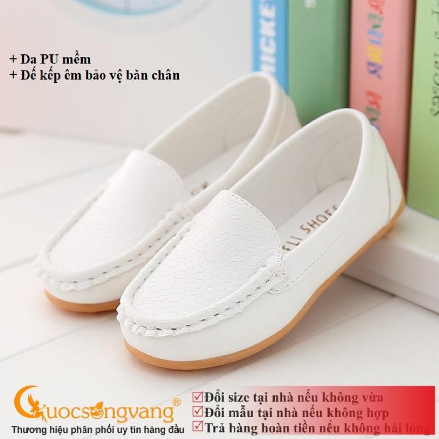Giày mọi bé trai giày da bé trai GLG105 giá rẻ