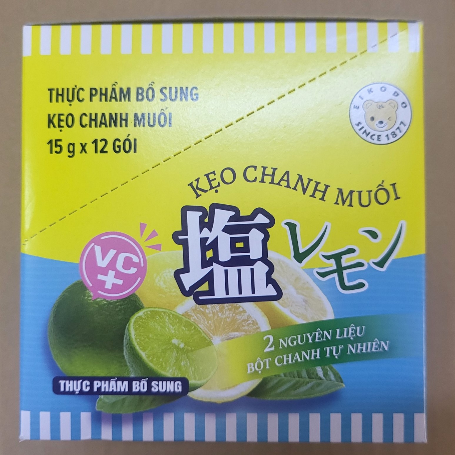 Kẹo chanh muối eikodo salted lemon candy
