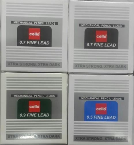 [HCM]Bộ 2 hộp ruột chì bấm Cello Fine 2B 0.5