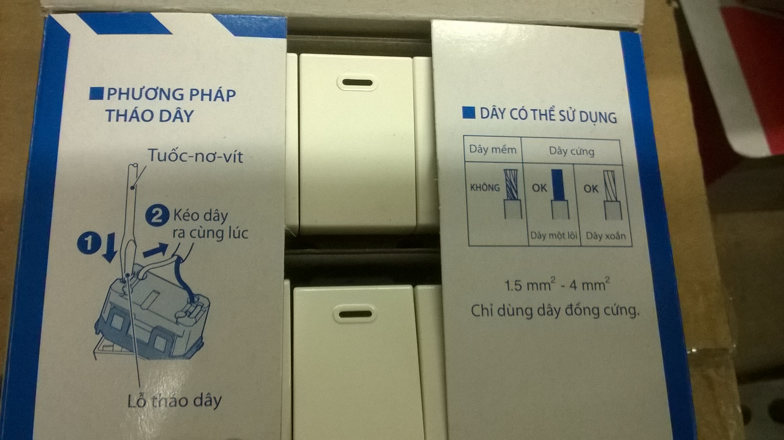 [HCM]CÔNG TẮC 1 CHIỀU PANASONIC