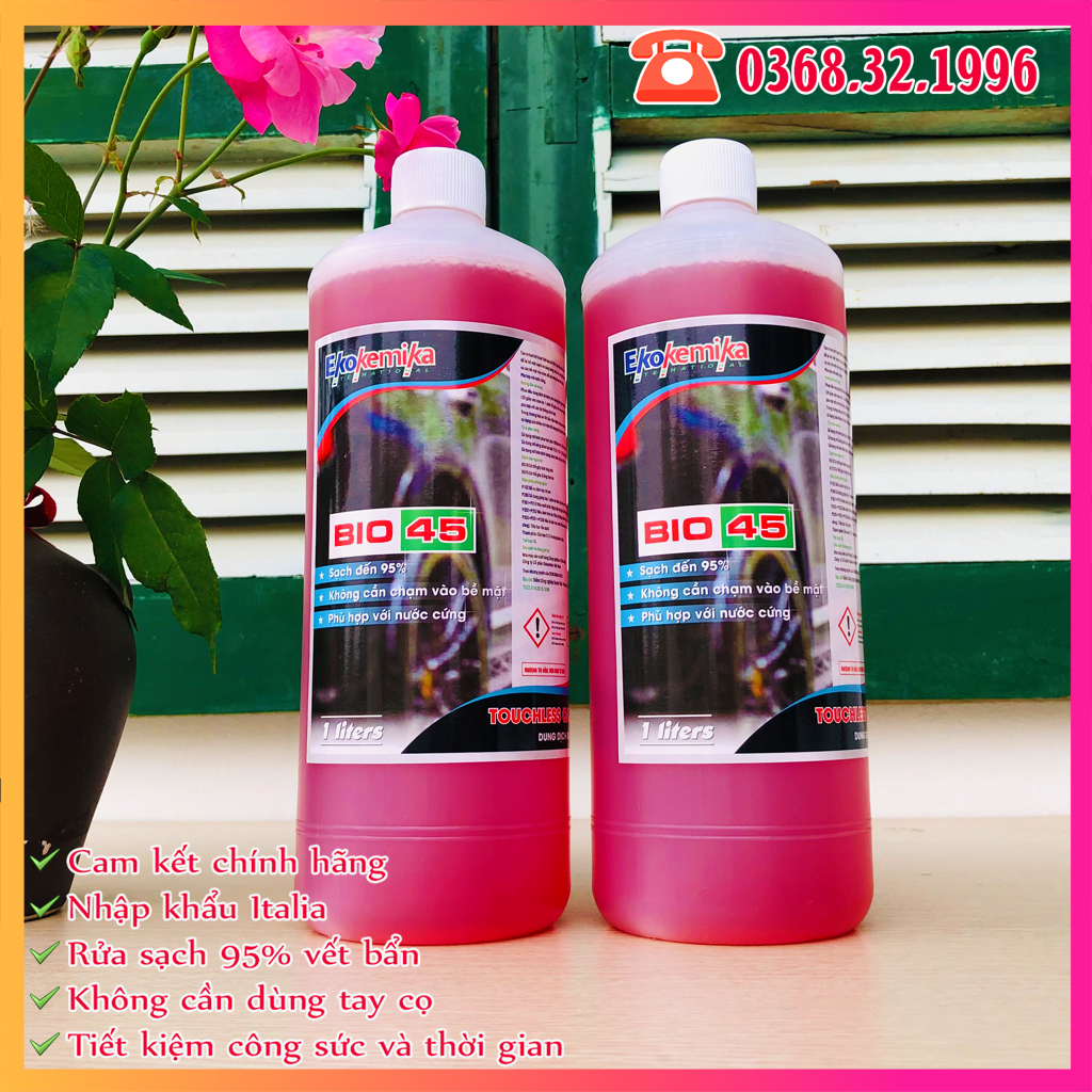 Nước rửa xe không chạm Bio45 - 1L