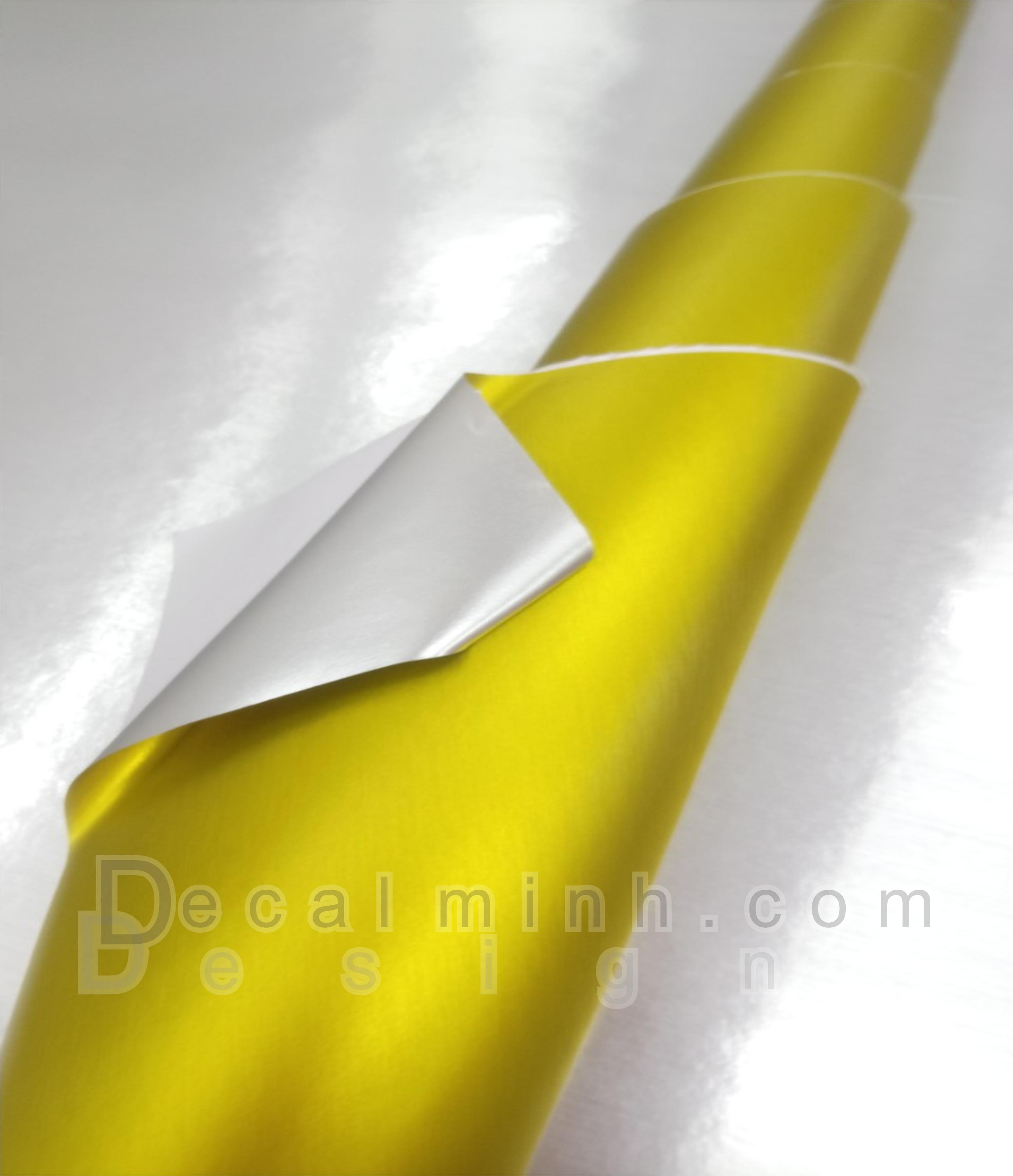 Decal Xước Vàng 3D