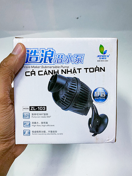 "hoàn tiền đến 10%" máy thổi tạo luồng hồ cá non bộ zl103 12w jeneca
