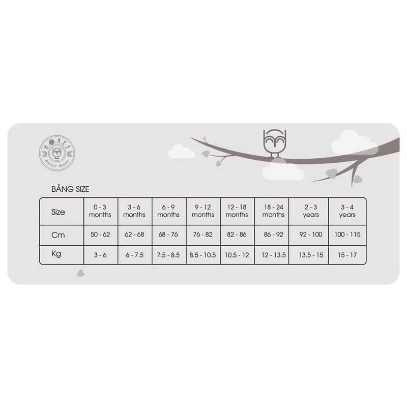 [HRNEE] Bộ ba lỗ Hrnee cho bé trai, bé gái