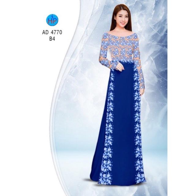 [HCM]Vải áo dài giả ren