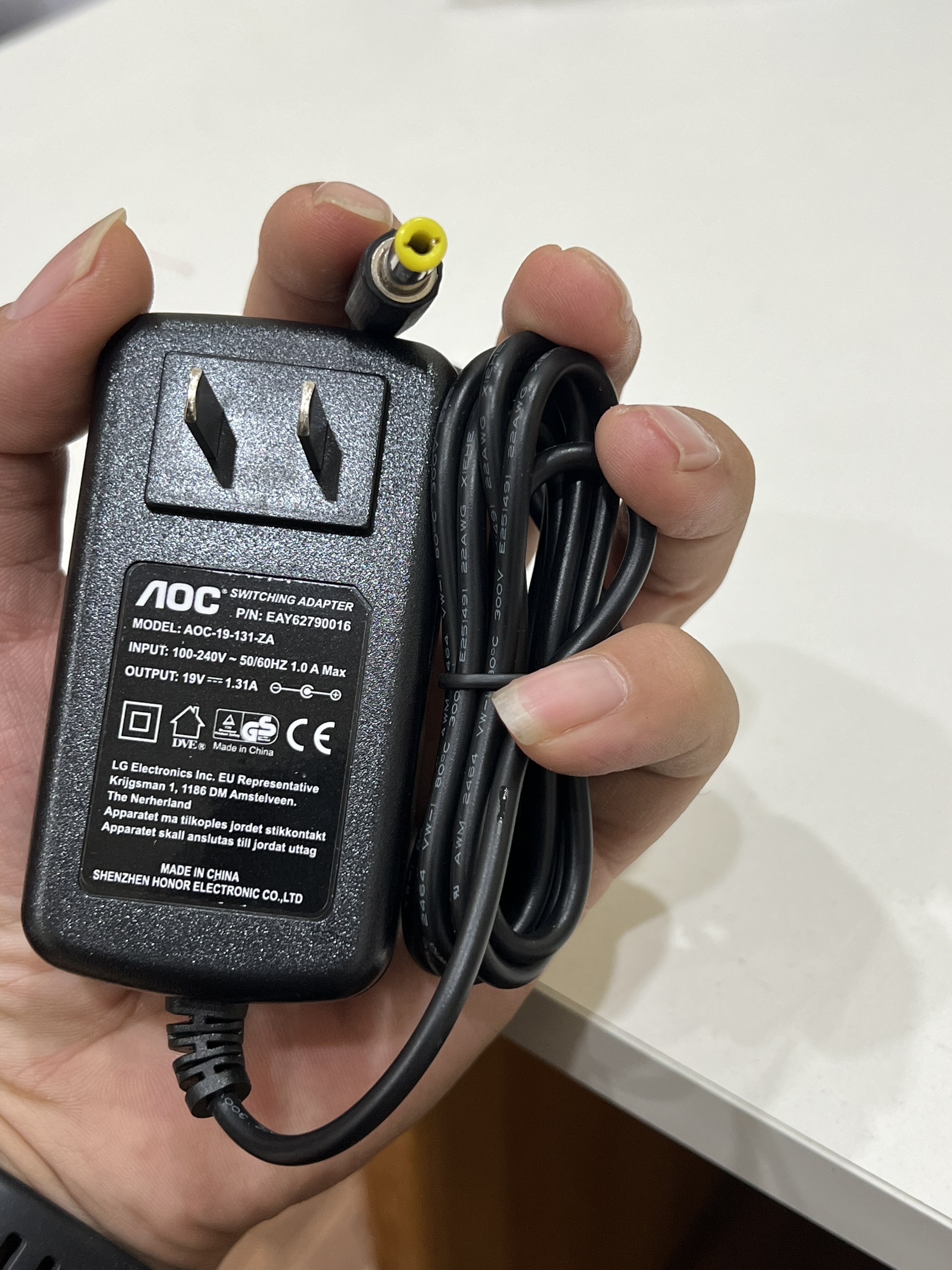 ADAPTER MÀN HÌNH AOC 19V