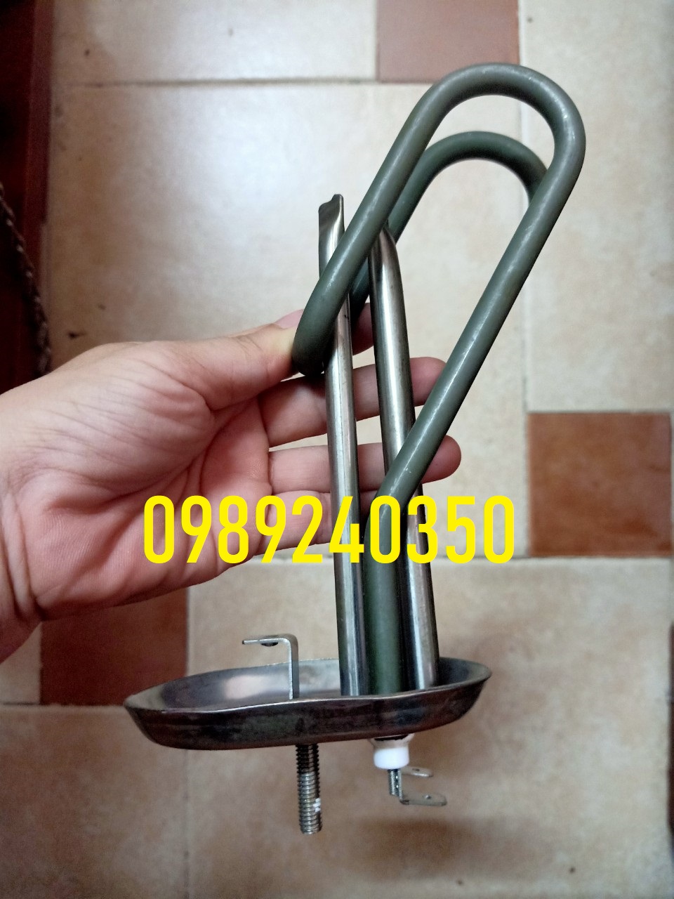 Sợi đốt bình nóng lạnh Apollo đế bầu dục