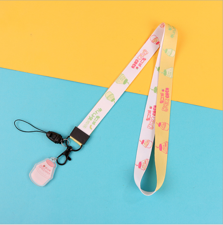 Wire cloth hanging phone/card strap student attachment icon cartoon-style Korean cute-be you