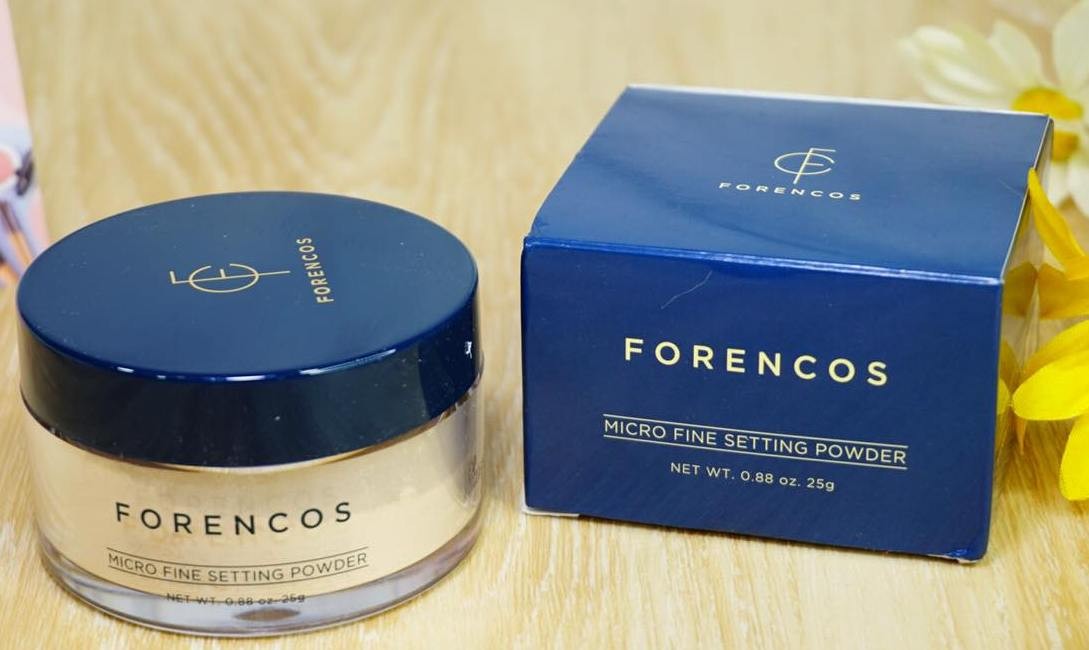 Phấn phủ bột forencos powder micro fine setting 25g chính hãng