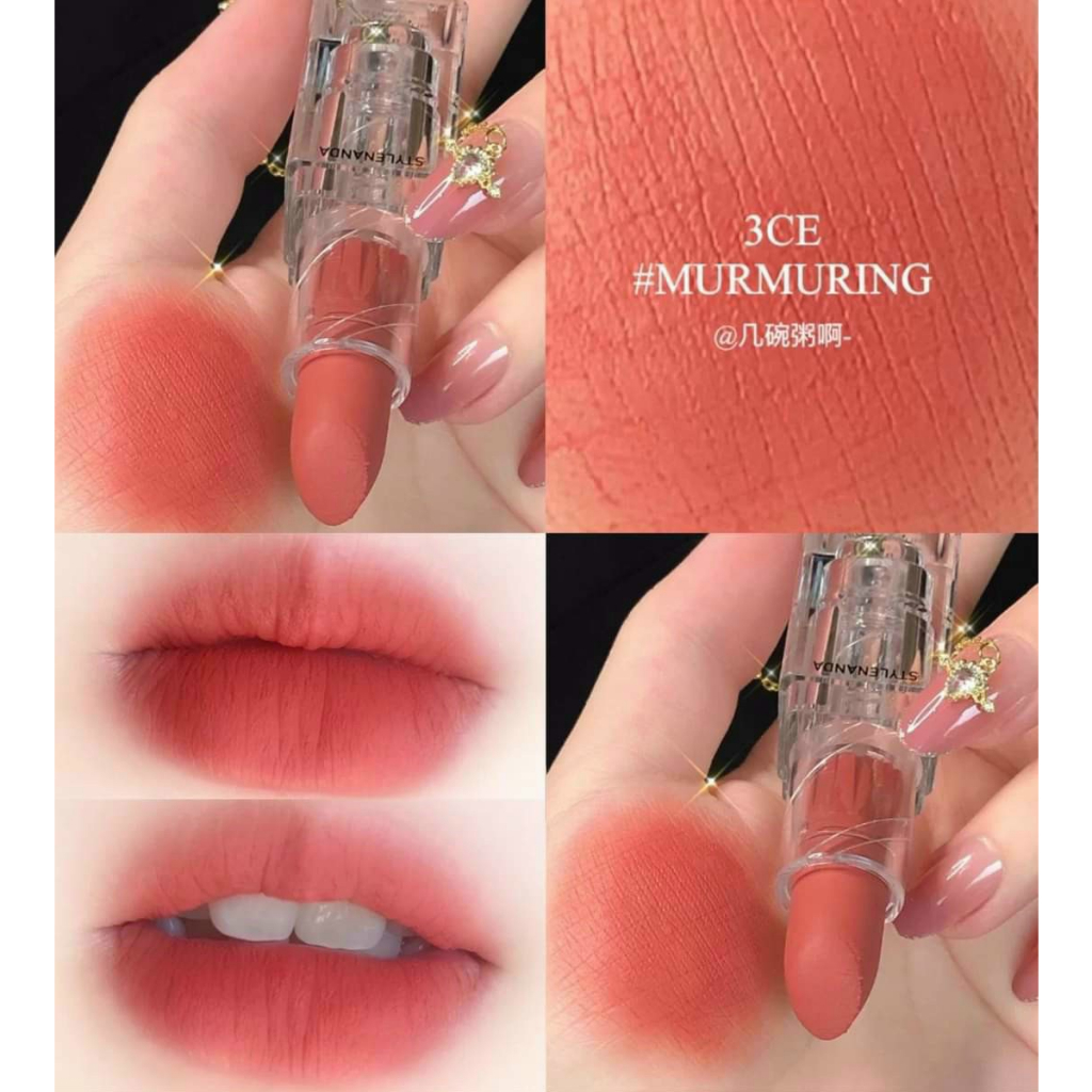 Son 3CE sáp vỏ trong suốt
