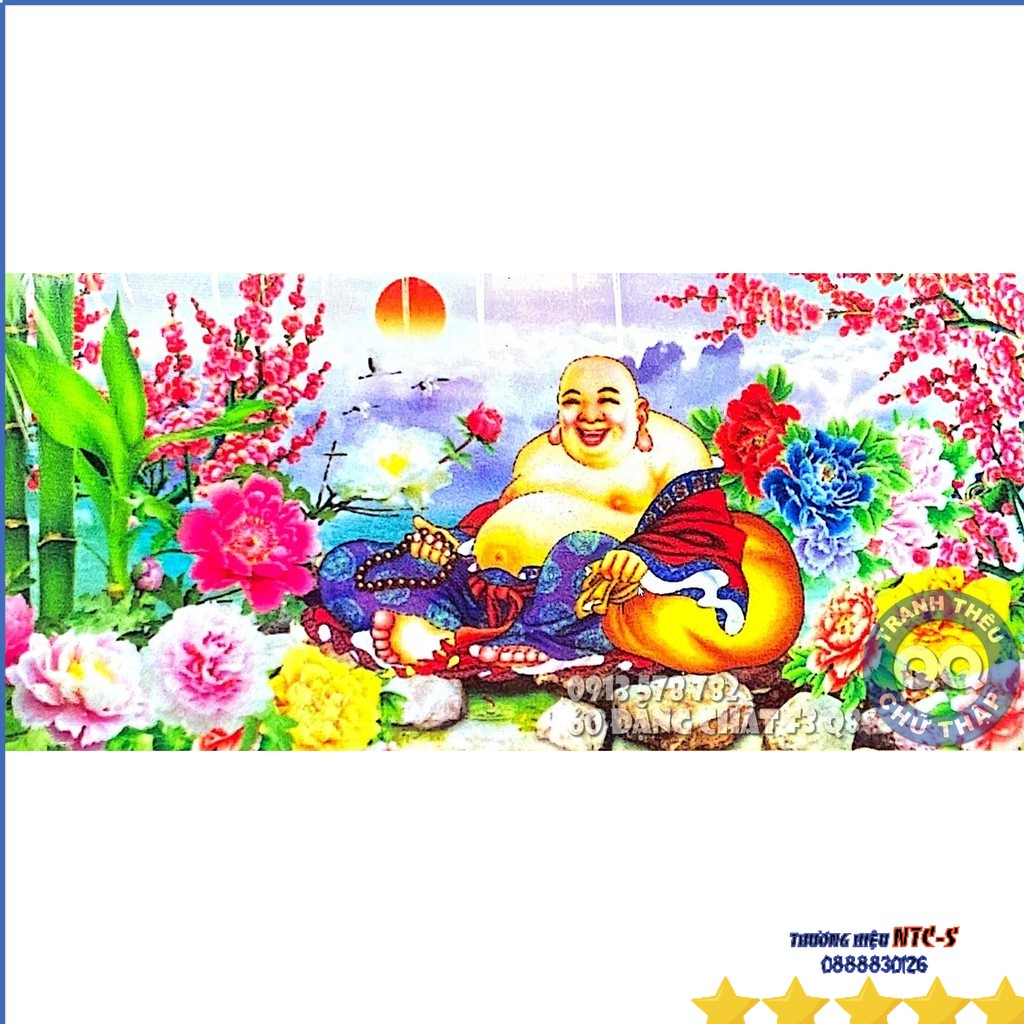176x85cm tranh đá tranh thêu phật di lạc phật di lặc chưa làm lg1298 dfnt514 yn5410 lvnt477 lvnt507 lvnt3495
