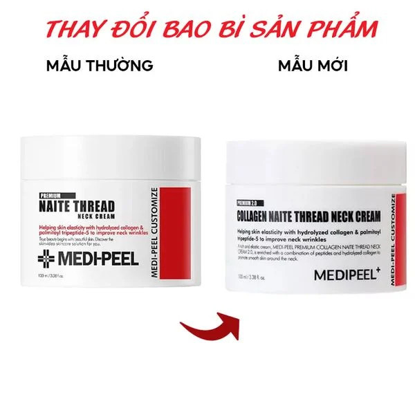 Kem Dưỡng Da Cổ Medi Peel Naite Thread Neck Cream 100ml