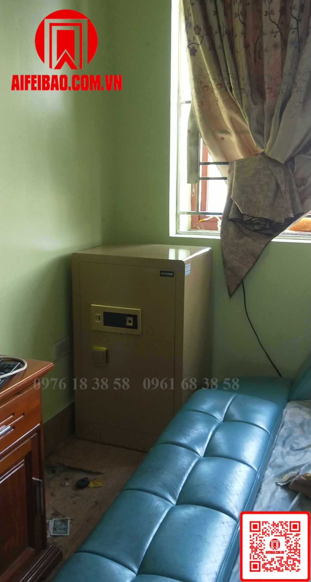 Két sắt thông minh Aifeibao HK-M/D-80-BL