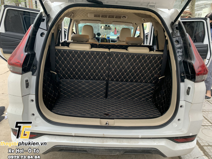Lót cốp da 6D full thành cho xe Mitsubishi Xpander