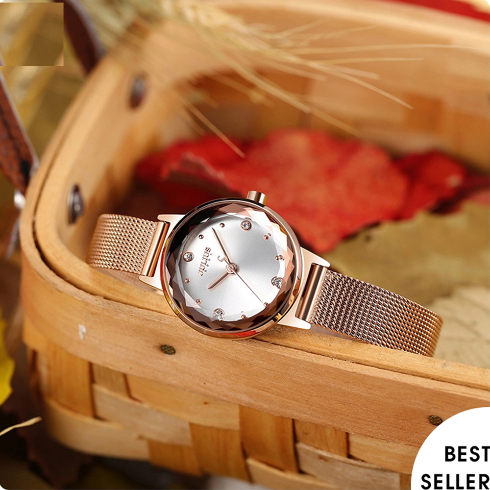 Đồng hồ nữ Julius JA-917 dây thép