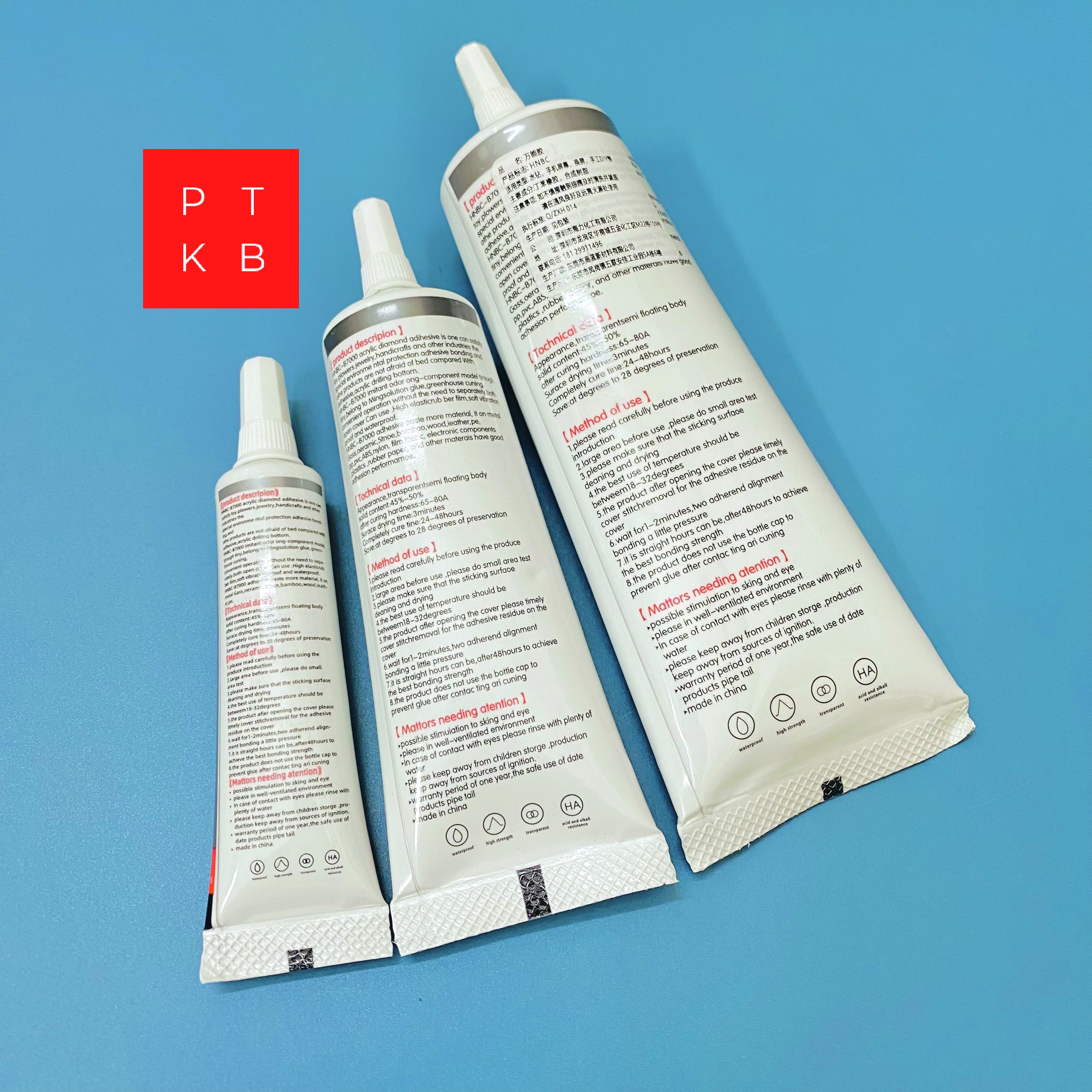 Keo dán đa năng B7000 110ML, 50ML, 15ML