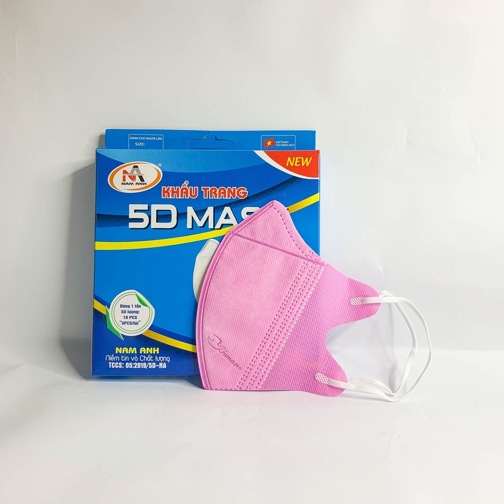 Combo 100 khẩu trang 5d , khẩu trang 5d mask , khẩu trang 5d Nam Anh