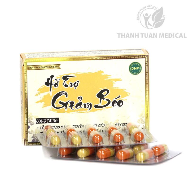 Viên uống Hỗ Trợ Giảm Béo Công Đức - Tăng cường chuyển hóa mỡ thừa, hỗ trợ giảm béo