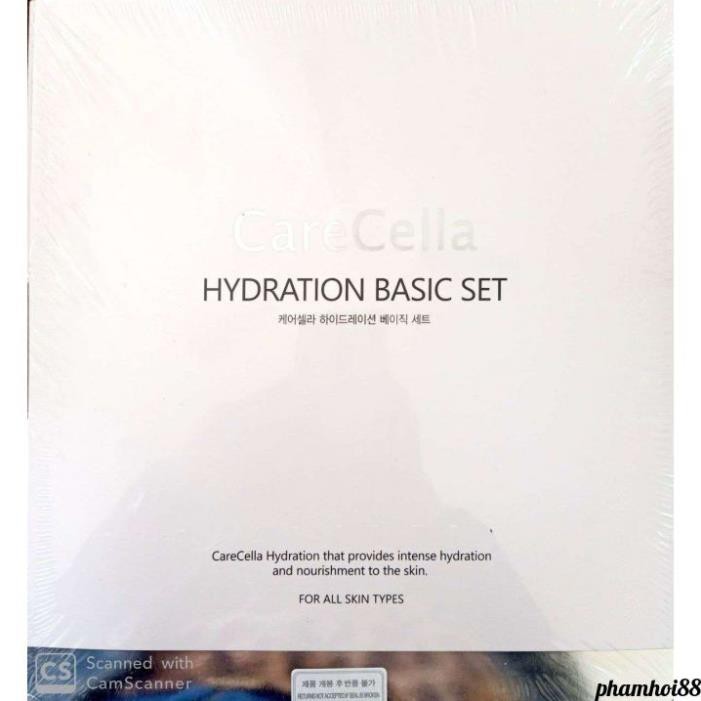 Bộ Dưỡng Da CƠ BẢN CareCella Hydration Basic Set [DATE 2025] NHẬP KHẨU HÀN QUỐC