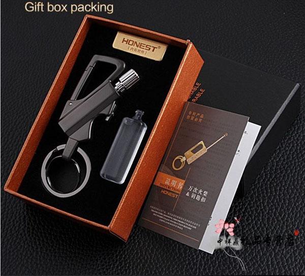 Bật lửa kiêm móc Khóa Honest Chính Hãng - Bật lửa diêm xăng