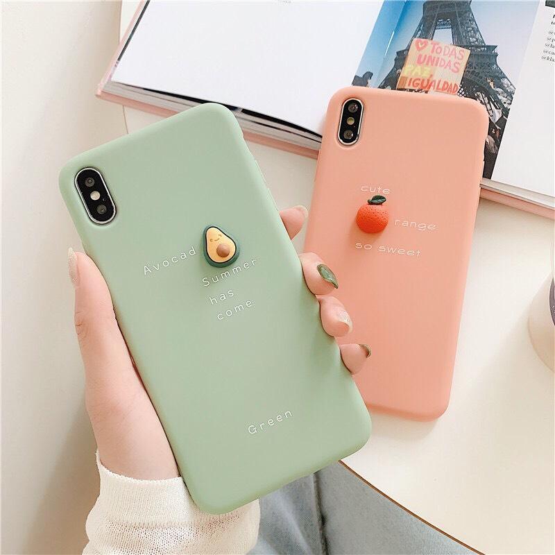 ỐP ĐIỆN THOẠI TRÁI CÂY MINI CUTE CHO IPHONE