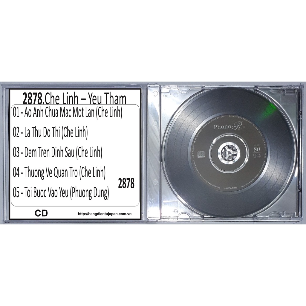 combo CD phono chép nhac như hình ( Gồm 8 đĩa ).