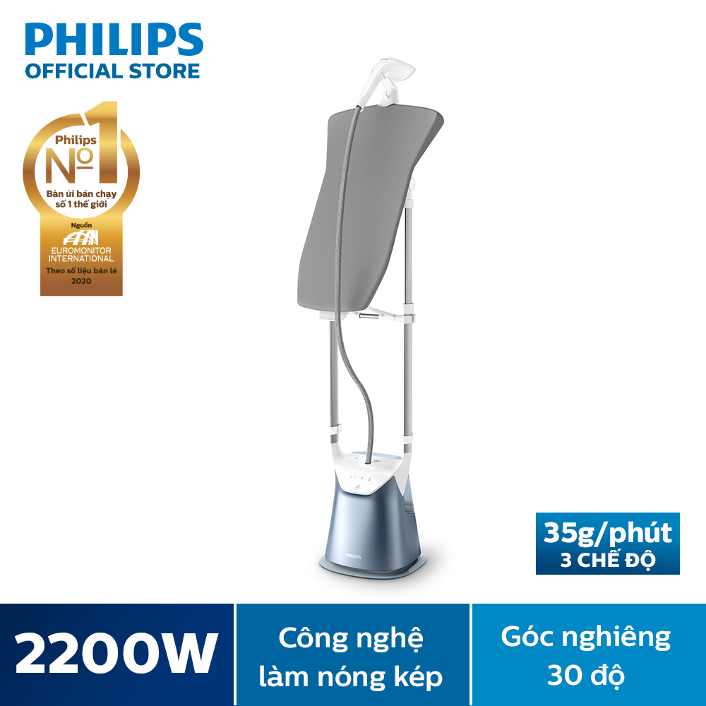 Bàn ủi hơi nước đứng Philips GC625/29